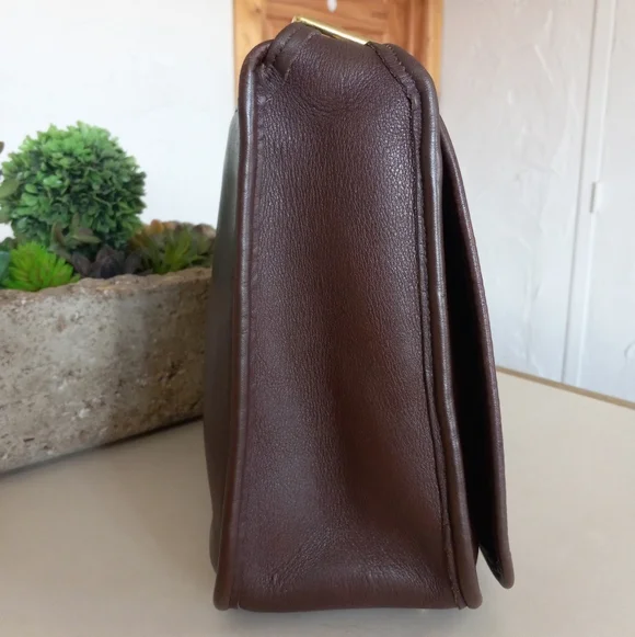 Coach Stewardess Bag #9525, 1996, Mahogany Brown - Picture 6 of 16